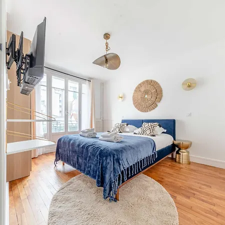 Bright & Charming Apartment - 1Br-4P - Montmartre Paris Exterior photo