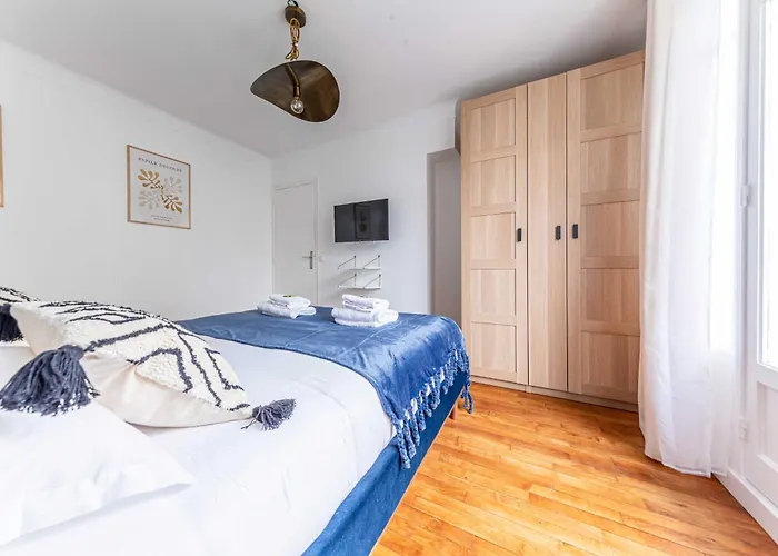 Bright & Charming Apartment - 1Br-4P - Montmartre