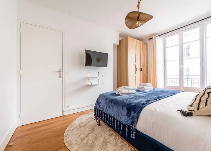 Bright & Charming Apartment - 1Br-4P - Montmartre