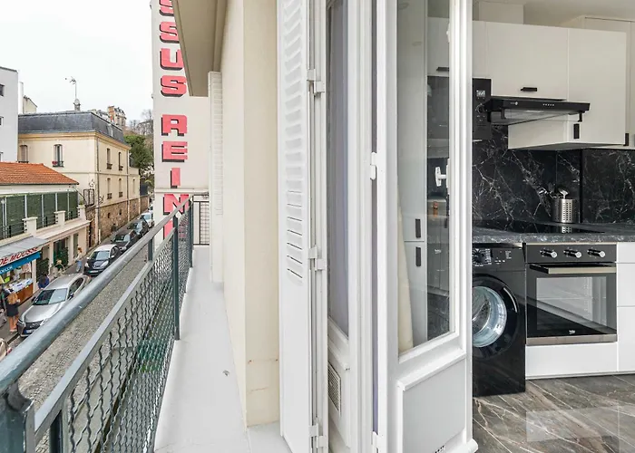Bright & Charming Apartment - 1Br-4P - Montmartre